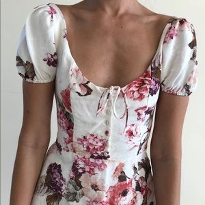 FOR LOVE AND LEMONS DRESS